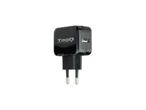 Comprar CARGADOR PARED AUTOMATICO 1XUSB 5V 2.4A NEGRO TOOQ CARGADOR PARED AUTOMATICO 1XUSB 5V 2.4A NEGRO TOOQ