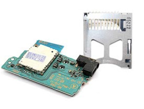 Substituição WIFI board + memory stick socket PSP1000