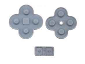 Substituição rubbers (d-pad+buttons) NDS Lite