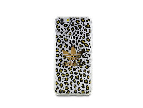 Seethrough leopardo apple iPhone 6/6S Adidas