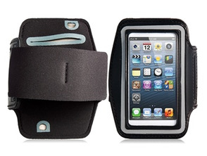 Brazalete desportivo para iPhone 5 Preto
