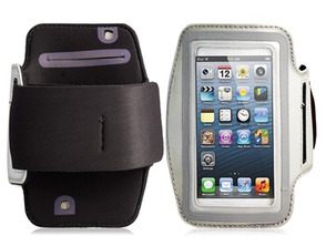 Comprar Brazalete desportivo para iPhone 5 Prata Brazalete desportivo para iPhone 5 Prata