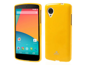 Comprar Carcaça TPU para LG Google Nexus 5 Amarelo Carcaça TPU para LG Google Nexus 5 Amarelo