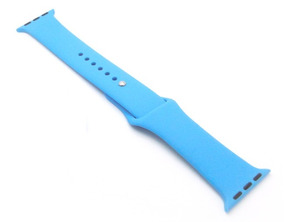 Comprar Correia de silicona Apple Watch 42 mm Azul Correia de silicona Apple Watch 42 mm Azul