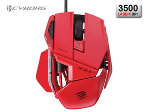 MadCatz Cyborg Rat 3 Vermelho