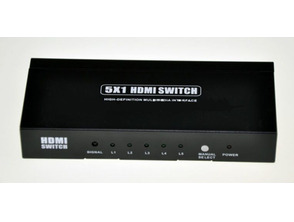 Comprar Switch HDMI 5x1 con controle remoto Switch HDMI 5x1 con controle remoto