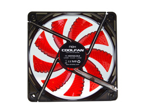 Nox Ventilador CoolFan Box 12cm Red Led