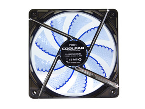 Caixa Ventilador Nox Fã Cool 12cm Blue Led
