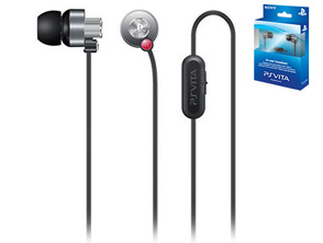 Auriculares In-Ear para PSVita Negro