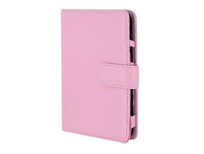 Funda de couro para Samsung Galaxy Tab P1000 Rosa