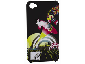 Carcasa trasera MTV White Rainbows Hidden Worlds iPhone 4/4S