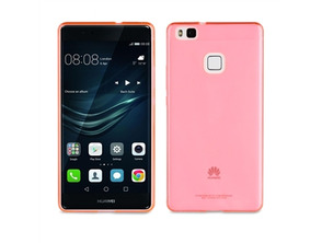 Caso Crystal Soft Lite Rosa Ultrafina Huawei P9 Lite muvit