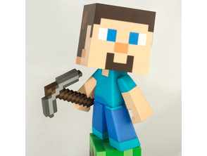 Minecraft - Boneco Steve 15 cm