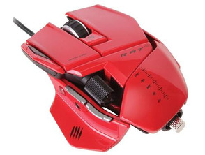 Ratón Saitek Cyborg Rat 5 Vermelho