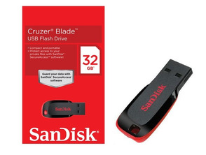 Comprar USB Sandisk Cruzer Blade 32 GB USB Sandisk Cruzer Blade 32 GB
