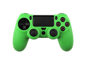 Comprar Funda de silicone para Dualshock 4 Verde Funda de silicone para Dualshock 4 Verde