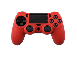 Comprar Funda de silicone para Dualshock 4 Vermelho Funda de silicone para Dualshock 4 Vermelho