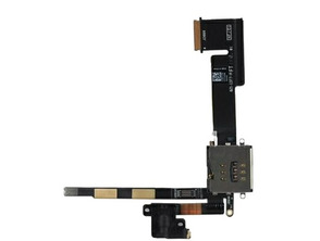 iPad 2 3G SIM Connector with Headphone Jack Flex