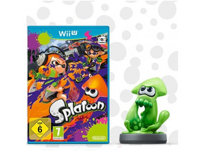 Comprar Splatoon + Inkling Squid Amiibo Wii U Splatoon + Inkling Squid Amiibo Wii U
