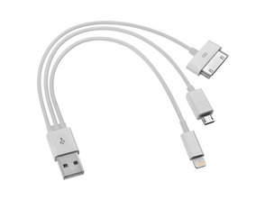 Comprar Multi Carregador USB a Lightning/MicroUSB/iPhone Multi Carregador USB a Lightning/MicroUSB/iPhone