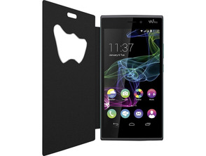 Funda tipo livro Wiko Ridge 4G Negro
