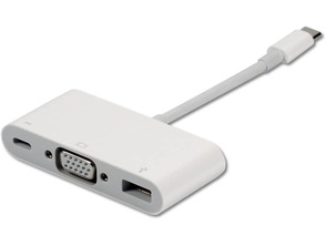 Loja Apple MJ1L2ZM/A de USB Tipo C a VGA pará MacBook