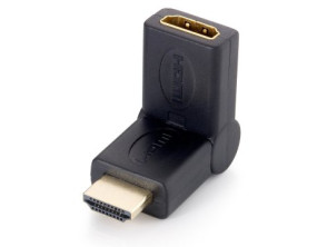 Comprar Adaptador HDMI Equip Macho a HDMI Hembra Pivotante 45o Adaptador HDMI Equip Macho a HDMI Hembra Pivotante 45o