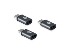 Comprar ADAPTADOR CONCEPTRON USB-C 3.1 A MICRO USB HEMBRA OTG PACK 3 UDS ADAPTADOR CONCEPTRON USB-C 3.1 A MICRO USB HEMBRA OTG PACK 3 UDS