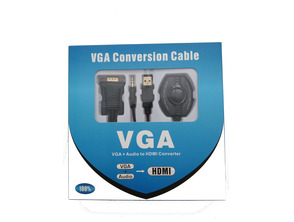 Vagas VGA + Audio + HDMI