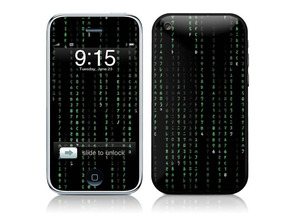 Skin Matrix Style Code iPhone 3G/3Gs