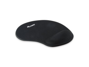 ALFOMBRILLA DE GEL PARA MOUSE EQUIP LIFE NEGRO - Acessório Essencial Suave e Confortável