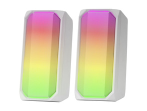 Comprar Altavoces Bluetooth Mars Gaming MSRGBW 15W/2.0 Blanco Altavoces Bluetooth Mars Gaming MSRGBW 15W/2.0 Blanco