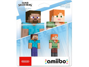 Comprar Amiibo Minecraft Steve y Alex (Super Smash Bros) Amiibo Minecraft Steve y Alex (Super Smash Bros)
