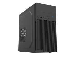CAIXA APPROX MICROATX APPC-401F NEGRO 2x3.5” 3x2.5” 1xUSB2.0 1xUSB3.0 295 mm F.A 50W GRAF. MAX.