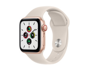 Comprar Apple Watch SE 2021 GPS/Cellular 40mm Aluminio Oro Correa Deportiva Bege Apple Watch SE 2021 GPS/Cellular 40mm Aluminio Oro Correa Deportiva Bege