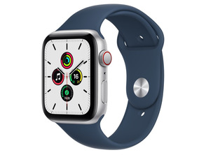 Apple Watch SE 2021 GPS/Cellular 44 mm Caja Aluminio / Plata Correa Deportiva Azul Abismo