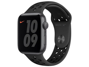 Apple Watch SE 44mm GPS Gris Meia con correa antracita y negro MYYK2TY/A