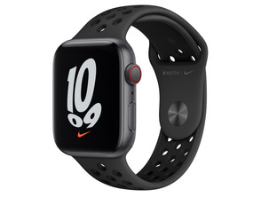 Apple Watch SE Nike 2021 GPS/Cellular 44 mm Gris Cinza / Correa Deportiva Nike Antracita Negro