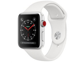 Apple Watch Série 3 GPS   Cellular 42mm Alumínio Branco
