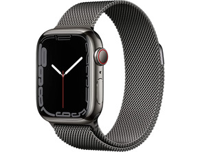 Apple Watch Series 7 GPS/Cellular 41 mm Caja de Acero Grafito / Correa Milanesa en Grafito