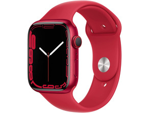 Apple Watch Series 7 GPS/Cellular 45 mm Aluminio Rojo / Correa deportiva Roja