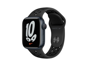 Apple Watch Series 7 Nike GPS 41 mm / Caja Aluminio en Negro Medianoche / Correa Deportiva Nike