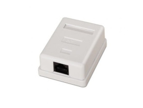 Roseta de Superfície Aisens Cat.6 - Conectividade Ethernet de Alta Velocidade