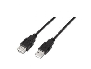 Comprar Cabo Alargador USB 2.0 Aisens 1m - Alta Velocidade e Potência Cabo Alargador USB 2.0 Aisens 1m - Alta Velocidade e Potência