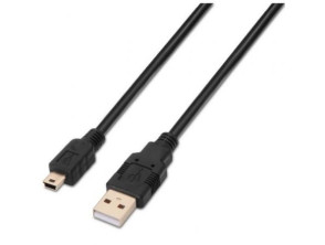 Comprar Cabo USB 2.0 Aisens A101-0026 - USB Macho a MiniUSB Macho 3m Cabo USB 2.0 Aisens A101-0026 - USB Macho a MiniUSB Macho 3m