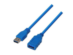 Comprar Cabo Alargador USB 3.0 Aisens A105-0046/ USB Macho - USB Hembra/ 2m Cabo Alargador USB 3.0 Aisens A105-0046/ USB Macho - USB Hembra/ 2m