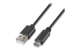 Cabo USB Tipo C Aisens 2.0 A107-0050 | 480Mbps 50cm