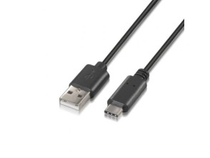 Comprar Cabo USB Tipo-C Aisens A107-0052/ Alta Velocidade 480Mbps - 2m. Cabo USB Tipo-C Aisens A107-0052/ Alta Velocidade 480Mbps - 2m.