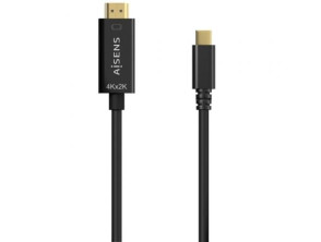 Cabo Conversor HDMI 4K Aisens A109-0623 USB Tipo-C - HDMI Macho 27W