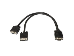 Cabo Duplicador SVGA Aisens 2x VGA Hembra - 45cm